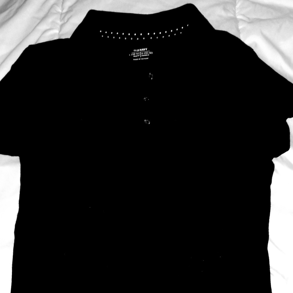 Girls' school uniform polo shirts (5 shirts)